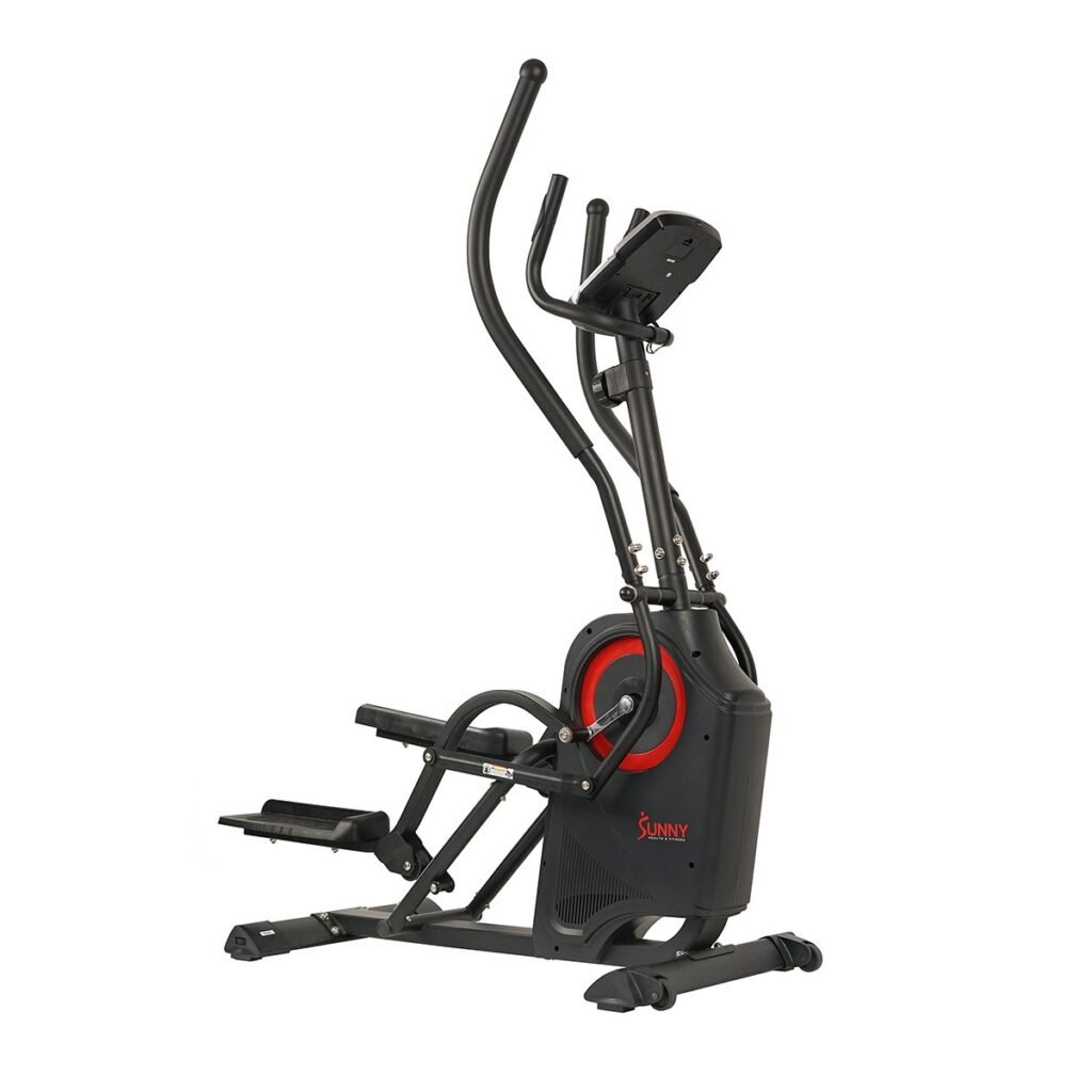 Sunny Health & Fitness Premium Cardio Climber Stepping Elliptical Machine SF-E3919